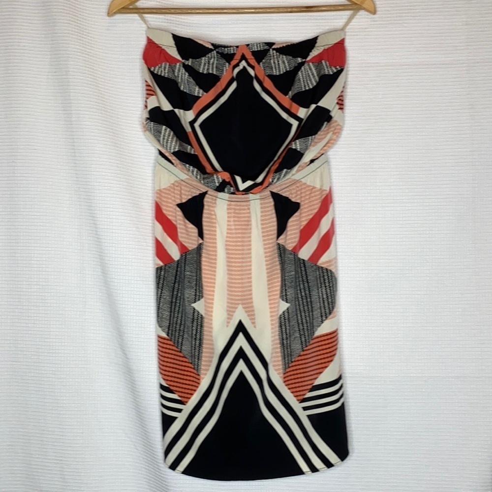 Express strapless sun dress NWT